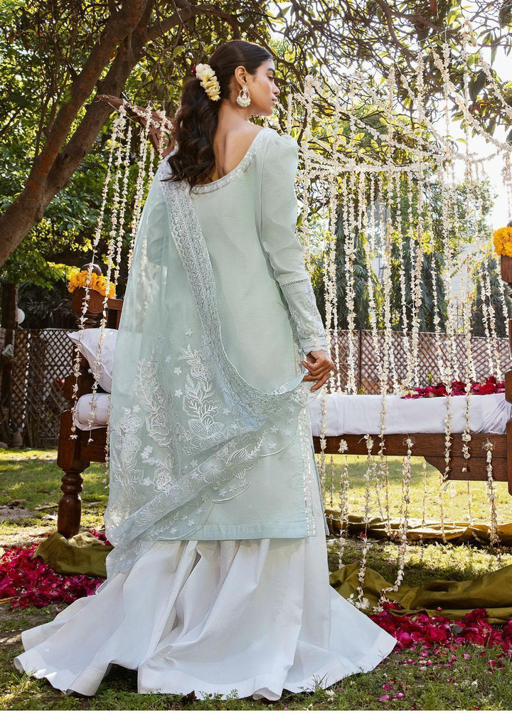 Raqs By Ayzel Embroidered Lawn Suits Unstitched 3 Piece AAF23R 006 Serai - Festive Collection