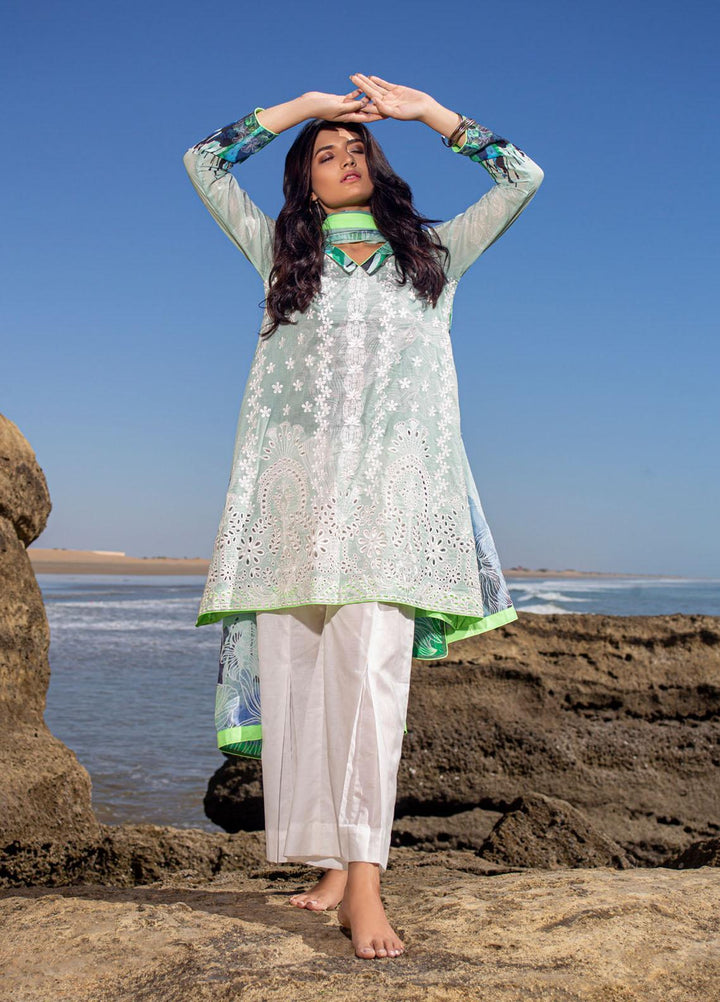 Ravishing by ZS Textiles Embroidered Lawn Unstitched 3 Piece Suit ZS21R 03 - Summer Collection