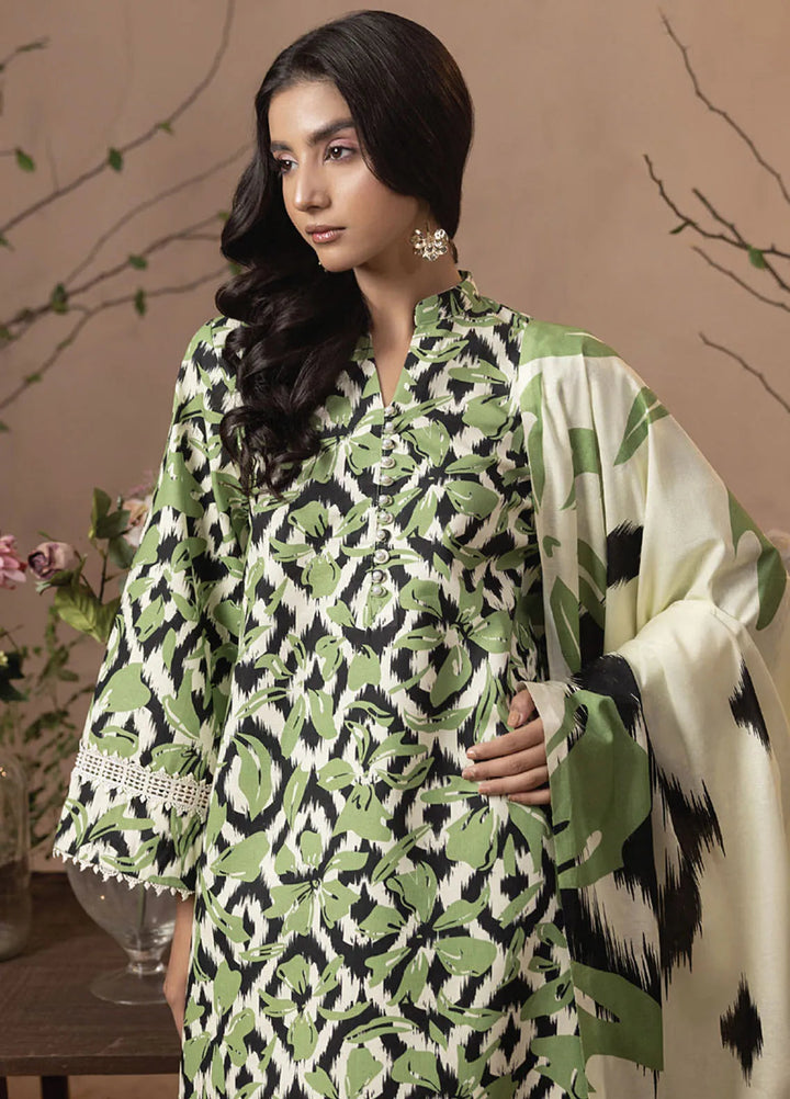 Raya by Humdum Printed Khaddar Suits Unstitched 3 Piece HD24RU D-11 - Winter Collection
