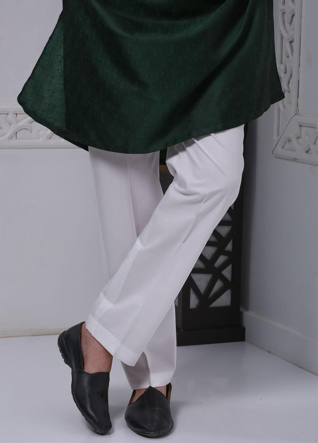 Real Image Pret Cotton Silk Bottoms PNT-1 Off Whte
