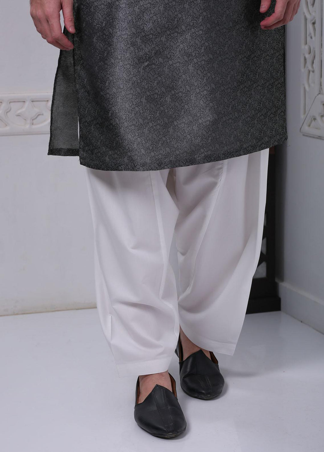 Real Image Pret Cotton Silk Bottoms S-2 Off Whte
