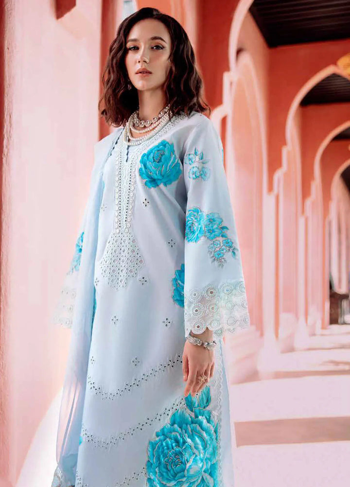 Reem by Charizma Embroidered Lawn Suits Unstitched 3 Piece CR25RV1 RMS-05 - Summer Collection