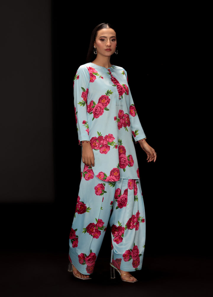 Reet Clothing Pret printed Silk 2 Piece Suit Celora