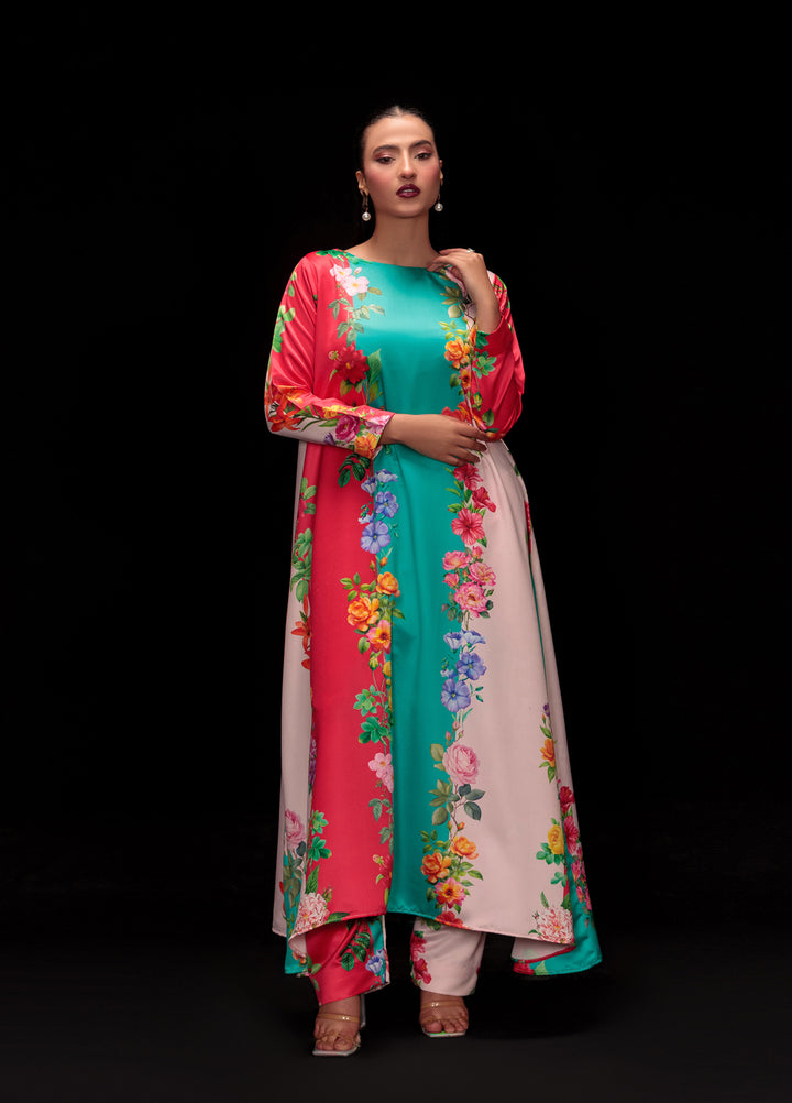 Reet Clothing Pret printed Silk 2 Piece Suit Edenia