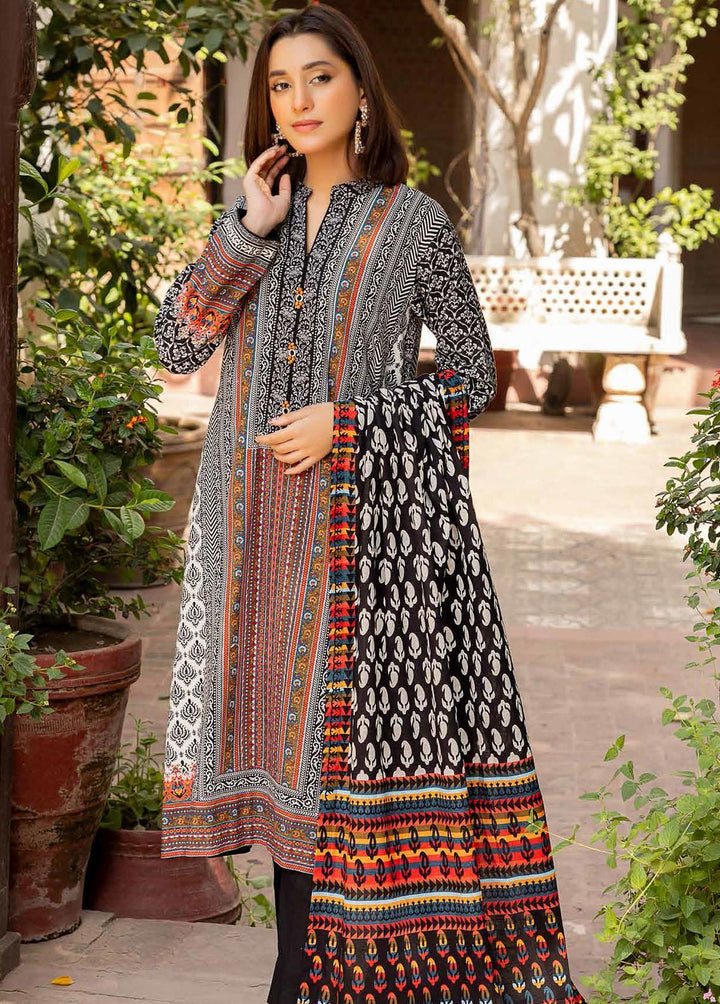 Regalia By Gul Ahmed Printed Khaddar Suits Unstitched 3 Piece GA22-WR2 WR-1122055 - Winter Collection