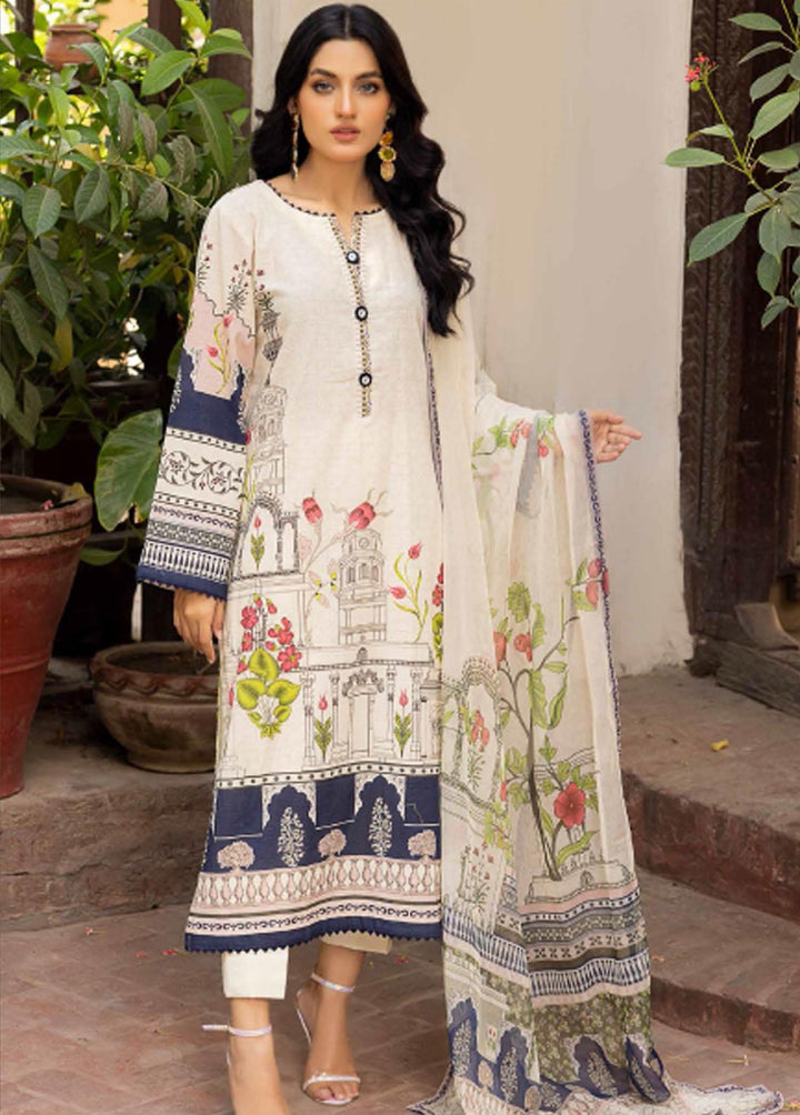 Regalia By Gul Ahmed Printed Khaddar Suits Unstitched 3 Piece GA22-WR2 WRF-1122001 - Winter Collection