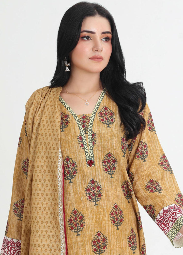 Regalia By Gul Ahmed Printed Khadddar Suits Unstitched 3 Piece GA23RG WR-32001 - Winter Collection