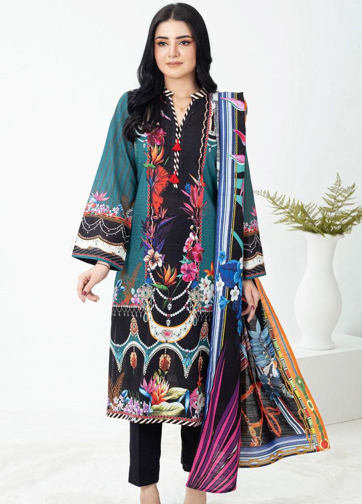 Regalia By Gul Ahmed Printed Khadddar Suits Unstitched 3 Piece GA23RG WR-32010 - Winter Collection