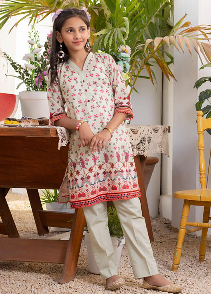 Regalia Textiles Printed Lawn Suits Unstitched 2 Piece RGT23-K4 D-10 - Summer Collection