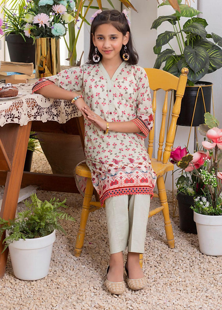 Regalia Textiles Printed Lawn Suits Unstitched 2 Piece RGT23-K4 D-10 - Summer Collection