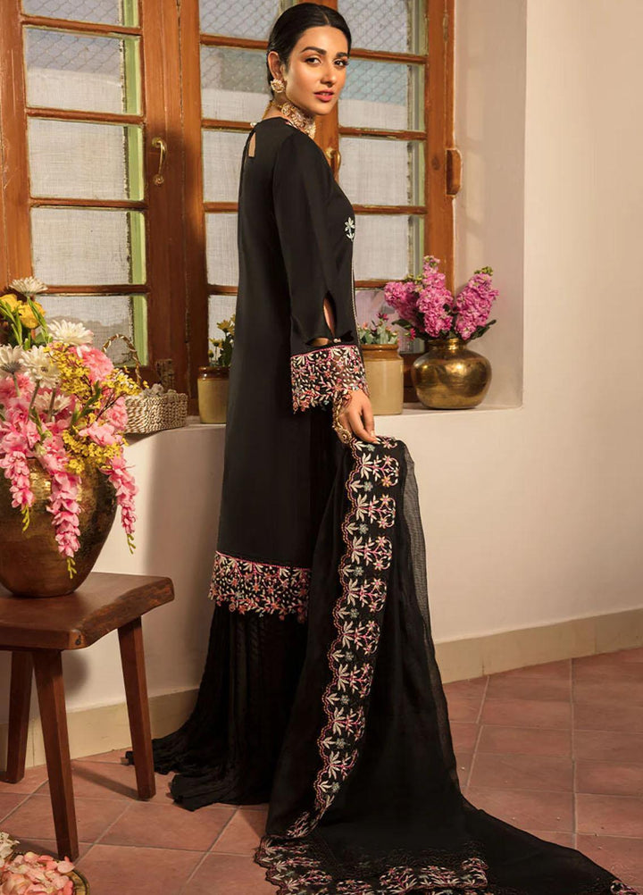 Rehmat By Rang Rasiya Embroidered Lawn Suits Unstitched 3 Piece RR23RL D-09 Elaheh - Luxury Eid Collection