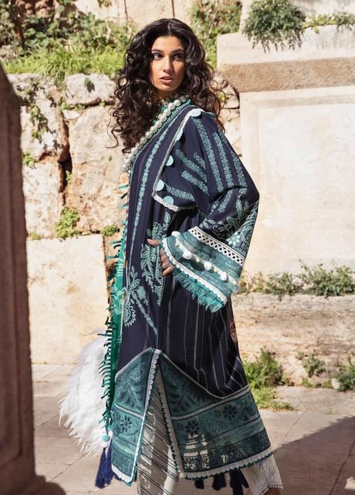 Selene By Republic WomensWear Embroidered Lawn Suits Unstitched 3 Piece RW21S Emel A - Luxury Collection