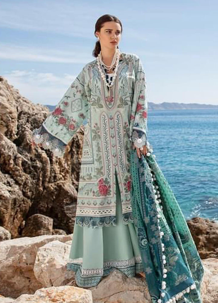 Selene By Republic WomensWear Embroidered Lawn Suits Unstitched 3 Piece RW21S Fatin A - Luxury Collection