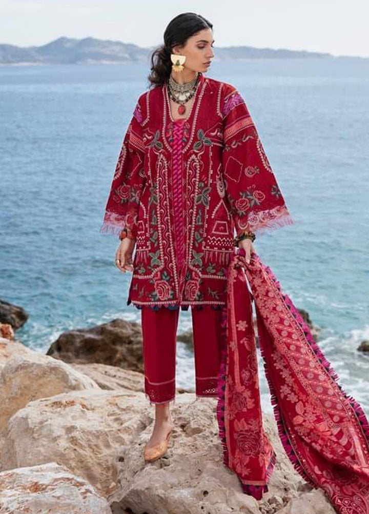 Selene By Republic WomensWear Embroidered Lawn Suits Unstitched 3 Piece RW21S Fatin B - Luxury Collection