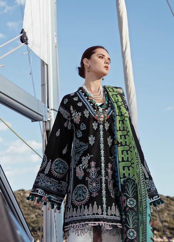 Selene By Republic WomensWear Embroidered Lawn Suits Unstitched 3 Piece RW21S Mayra A - Luxury Collection