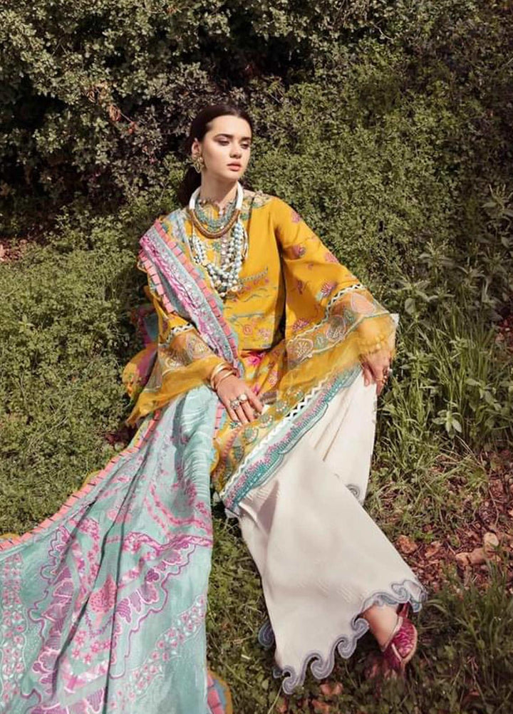Selene By Republic WomensWear Embroidered Lawn Suits Unstitched 3 Piece RW21S Nargis B - Luxury Collection