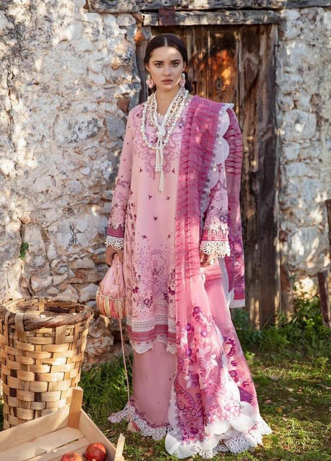 Selene By Republic WomensWear Embroidered Lawn Suits Unstitched 3 Piece RW21S Rinaz A - Luxury Collection