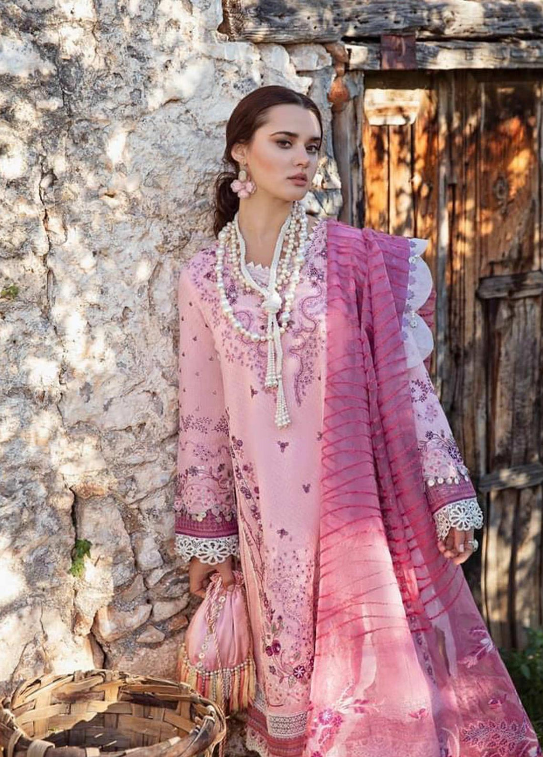 Selene By Republic WomensWear Embroidered Lawn Suits Unstitched 3 Piece RW21S Rinaz A - Luxury Collection