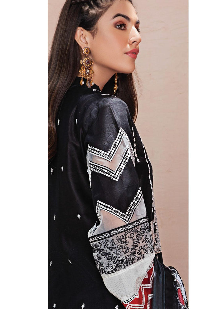 Resham Ghar Embroidered Lawn Suits Unstitched 3 Piece RG21L-2 RGS-03 - Luxury Collection