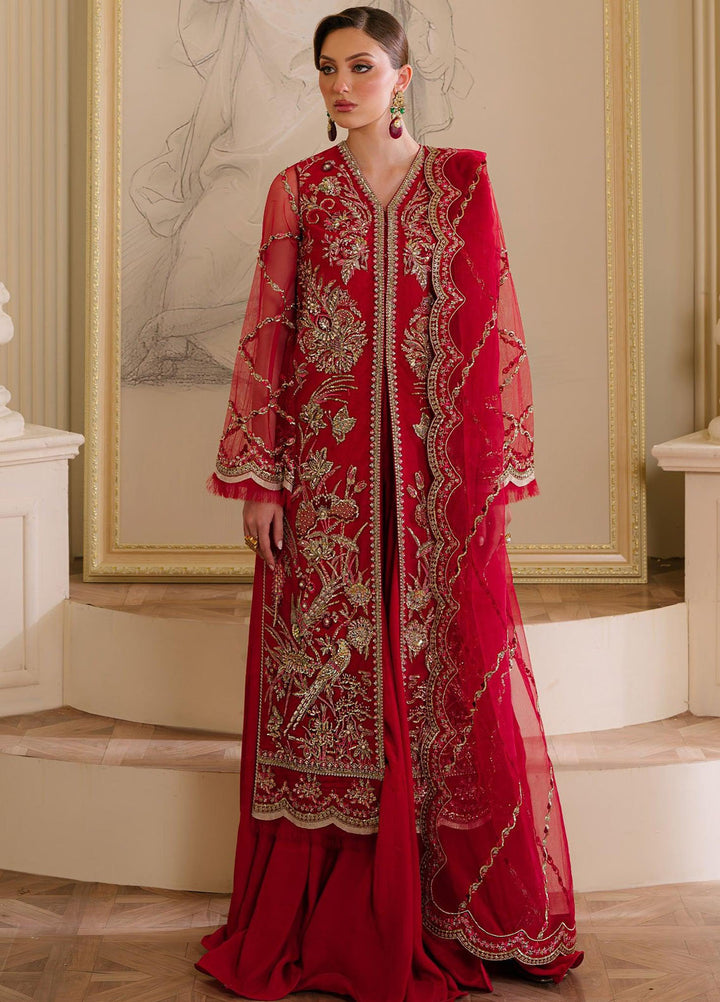 Reve Royal by Fabiha Fatima Pret Embellished Net 3 Piece Suit Jasper