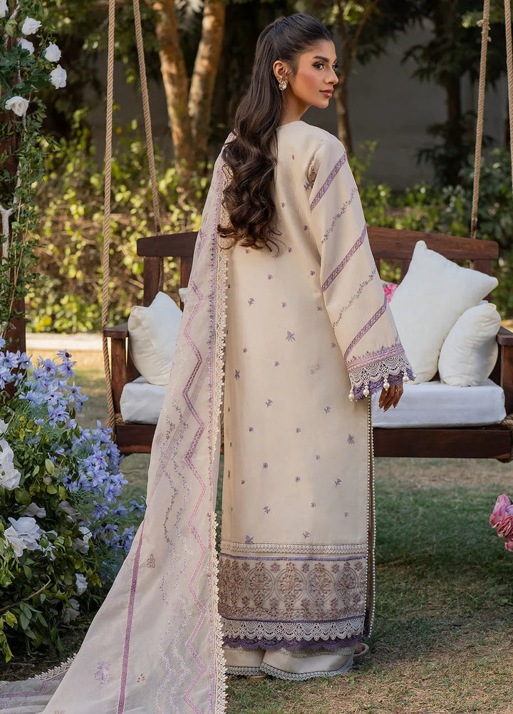 Reveerie by Florent Chikankari Lawn Suits Unstitched 3 Piece FL25RC FL-3B - Summer Collection