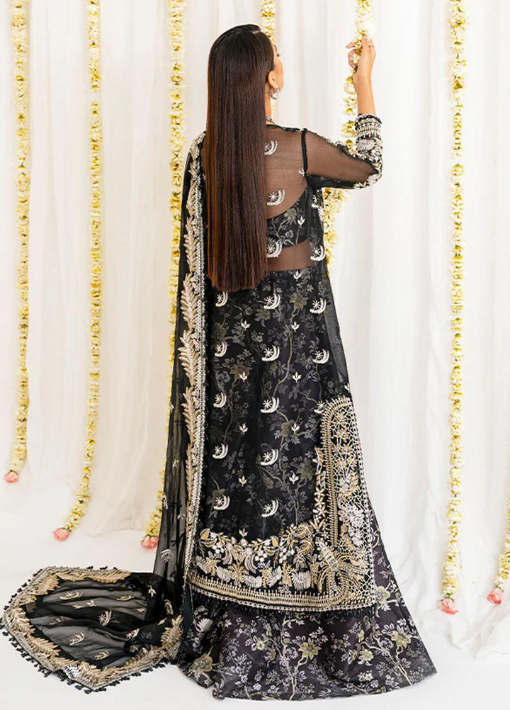 Reveur By Saffron Embroidered Organza Suits Unstitched 4 Piece SFR23RV SF-05 Layla - Luxury Collection