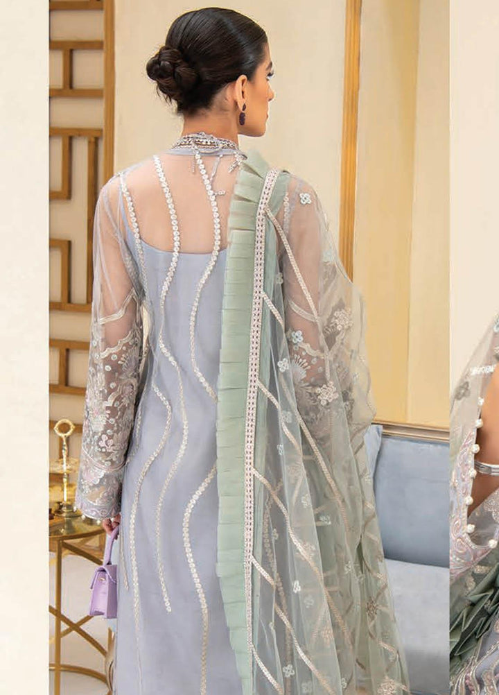 Reveuse By AIK Embroidered Net Suits Unstitched 3 Piece AIK22R 02 - Winter Collection