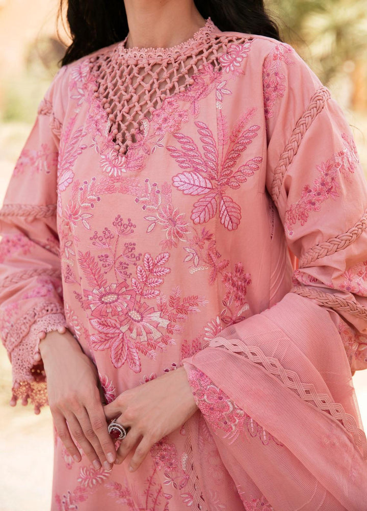 Rezene By Republic WomensWear Embroidered Lawn Suits Unstitched 3 Piece RW23R D-2A - Summer Collection