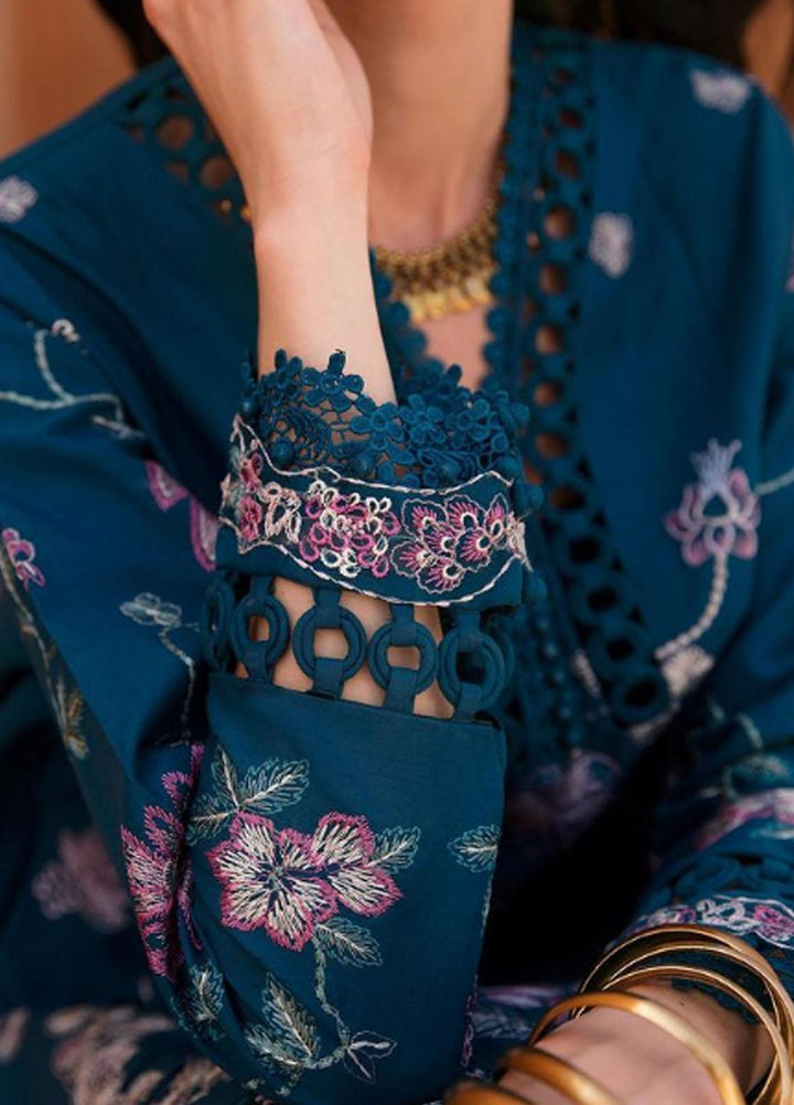 Rezene By Republic WomensWear Embroidered Lawn Suits Unstitched 3 Piece RW23R D-6B - Summer Collection