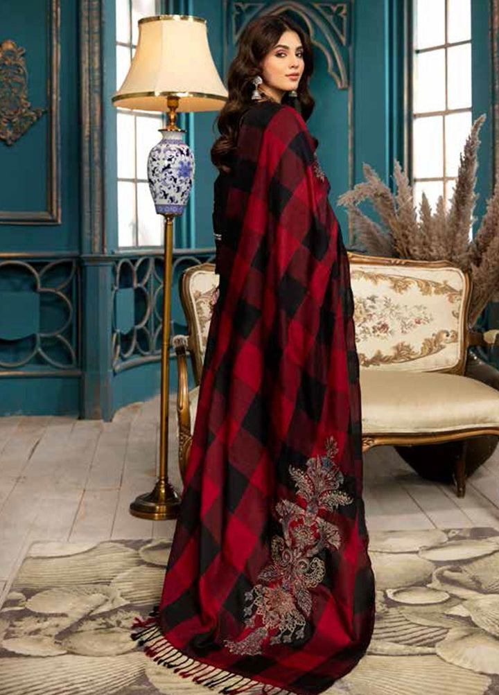 Afreen By Riaz Arts Embroidered Khaddar Suits Unstitched 3 Piece RA21K AF-16 - Winter Collection