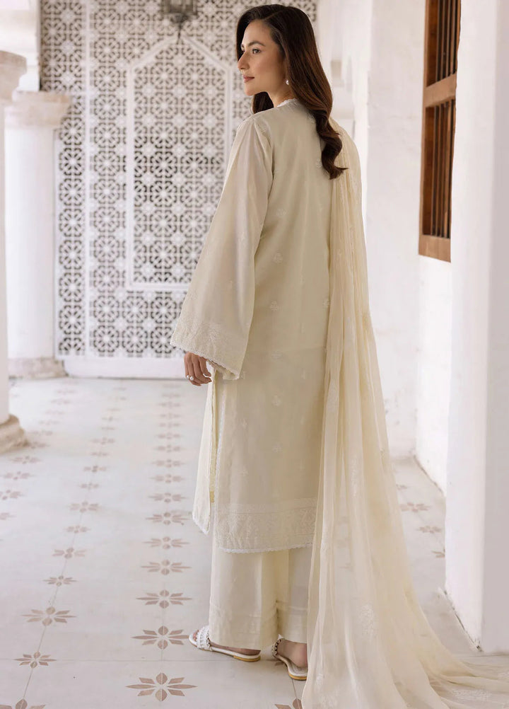 Riaz Arts Embroidered Lawn Suit Unstitched 3 Piece RA25ML D-05 - Summer Collection