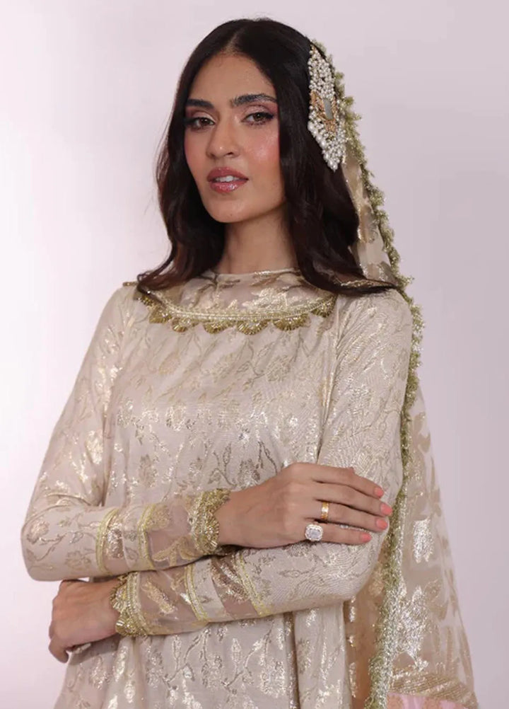 Ripret Pret Embroidered Cotton 3 Piece Suit Ishqana