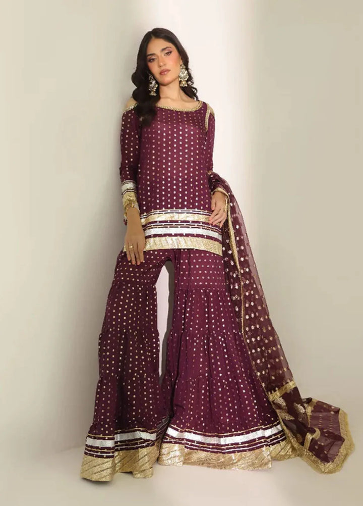 Ripret Pret Embroidered Cotton 3 Piece Suit Meherbano