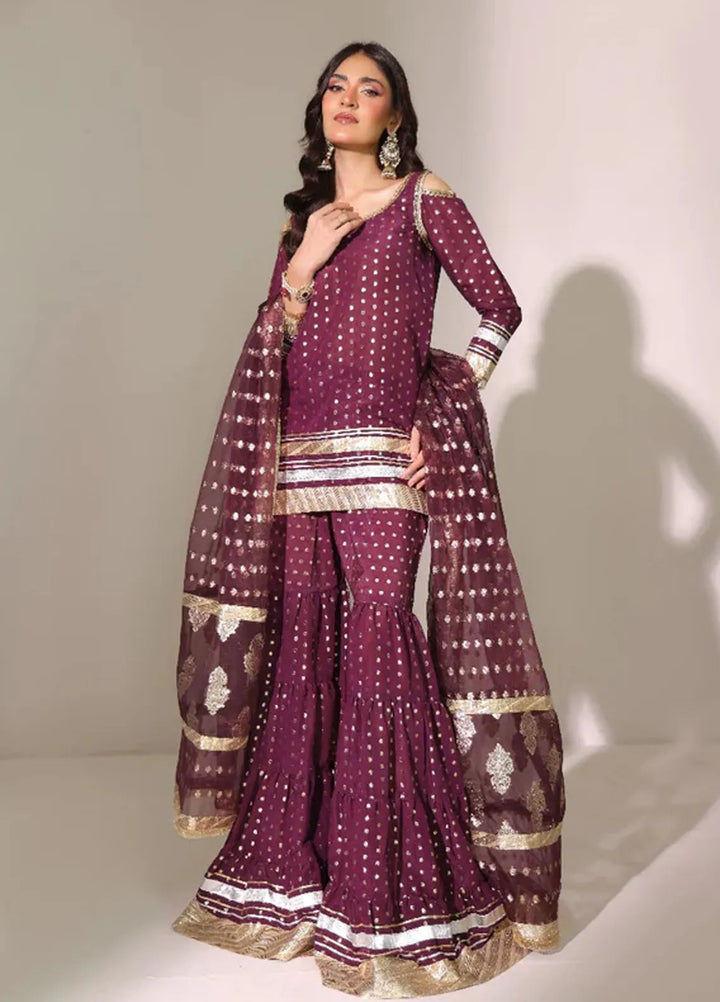 Ripret Pret Embroidered Cotton 3 Piece Suit Meherbano