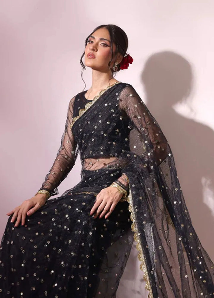 Ripret Pret Embroidered Net 3 Piece Suit Chandni
