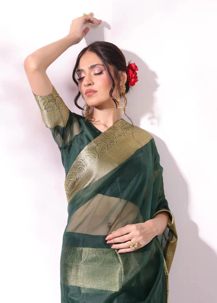 Ripret Pret Embroidered Organza 3 Piece Suit Gulzar