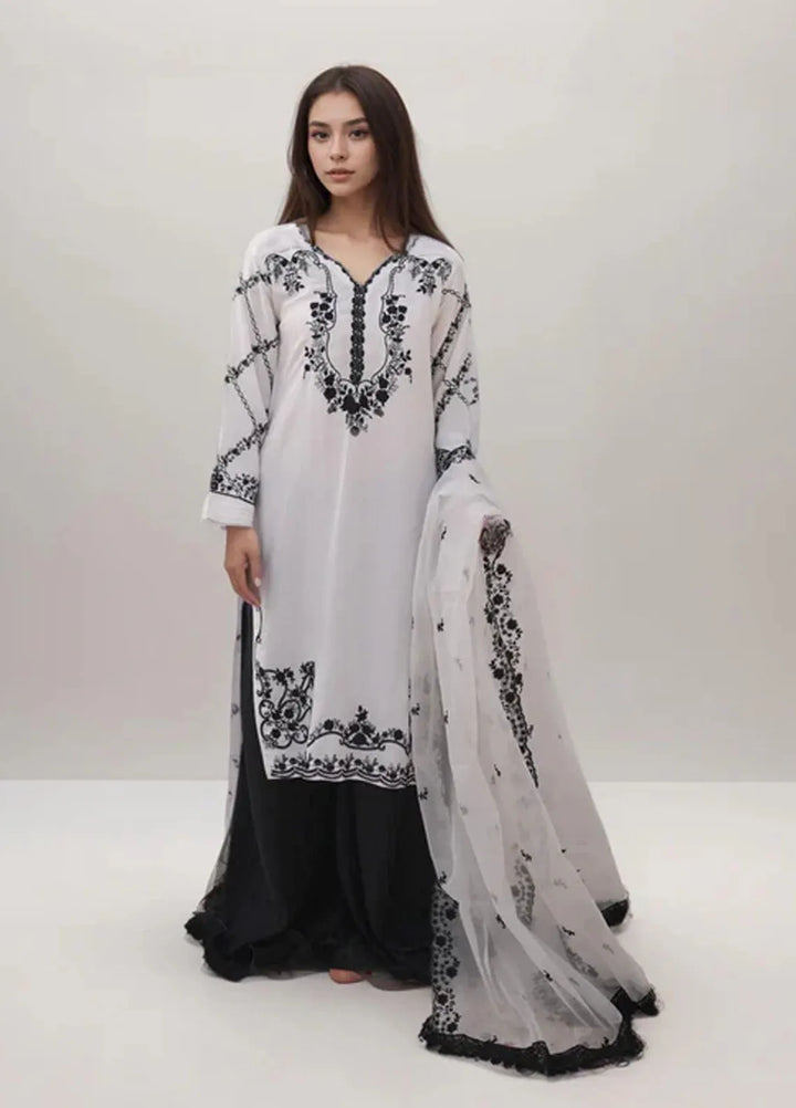 Ripret Pret Embroidered Raw Silk 2 Piece Suit Mahpari