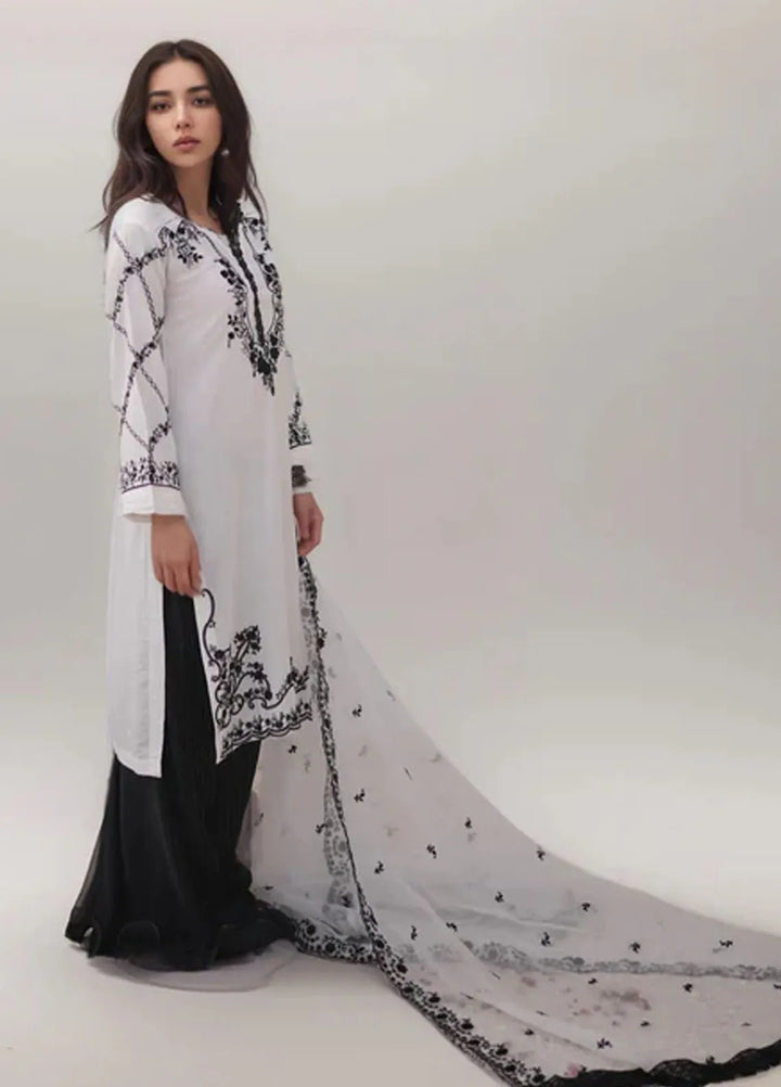 Ripret Pret Embroidered Raw Silk 2 Piece Suit Mahpari