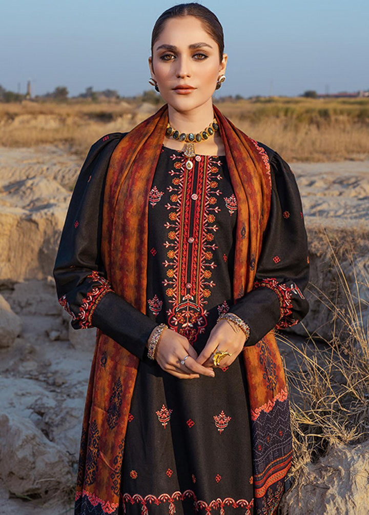 Riwaj By Banafsheh Embroidered Karandi Suits Unstitched 3 Piece BF22R BNK-01 - Winter Collection