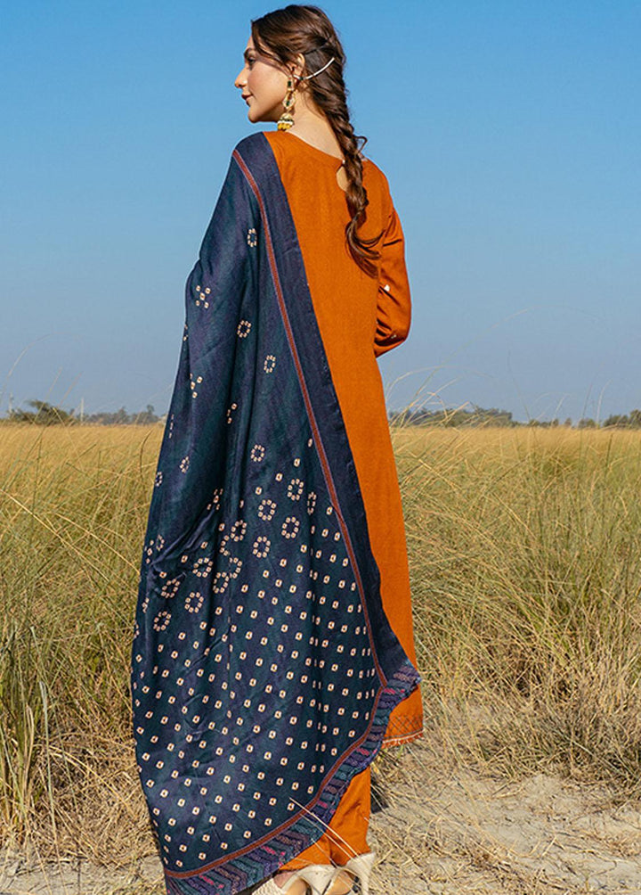 Riwaj By Banafsheh Embroidered Karandi Suits Unstitched 3 Piece BF22R BNK-06 - Winter Collection