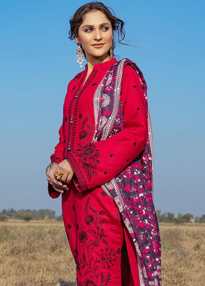 Riwaj By Banafsheh Embroidered Karandi Suits Unstitched 3 Piece BF22R BNK-09 - Winter Collection