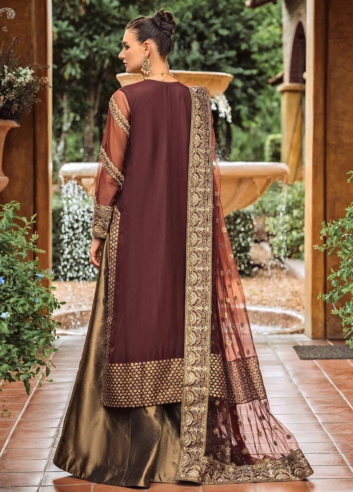 Riwayat by Maryum N Maria Embroidered Net Suits Unstitched 3 Piece MNM24RW Nikini MW24-559 - Formal Collection