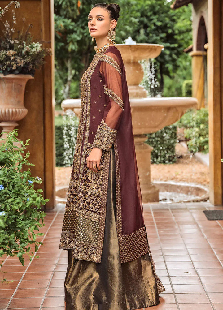 Riwayat by Maryum N Maria Embroidered Net Suits Unstitched 3 Piece MNM24RW Nikini MW24-559 - Formal Collection