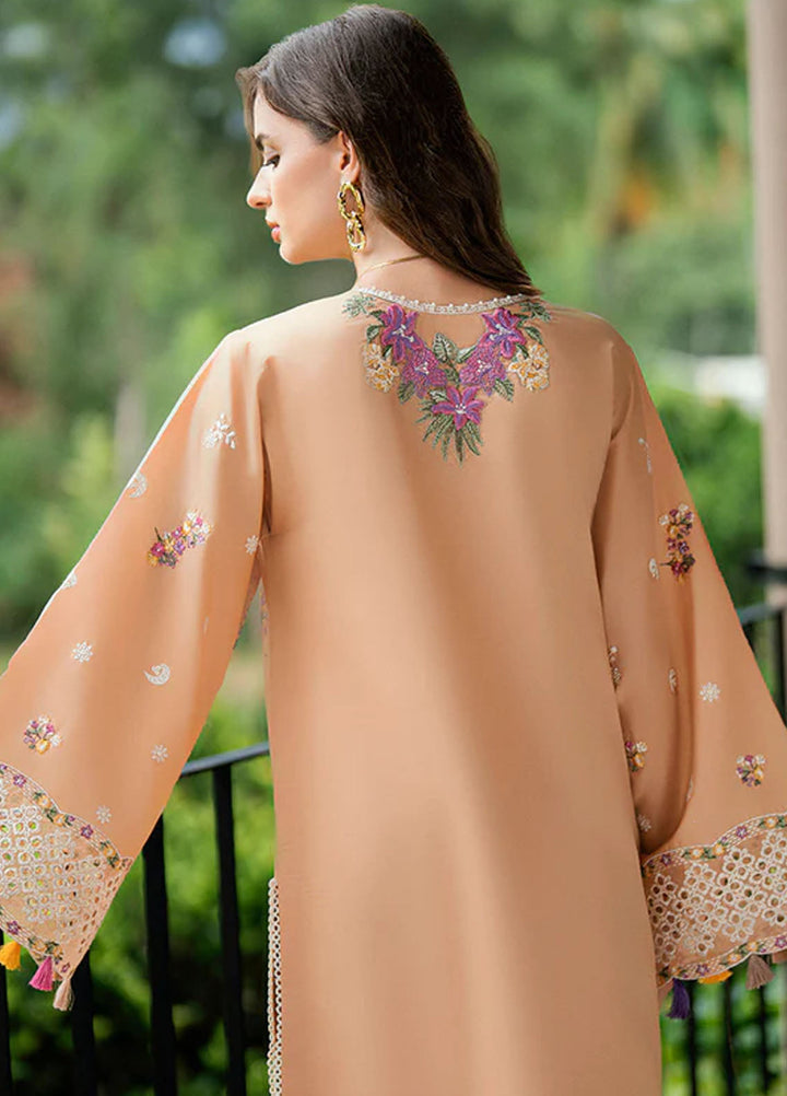Roheenaz Embroidered Lawn Suits Unstitched 3 Piece D-05 A Elaris - Summer Collection