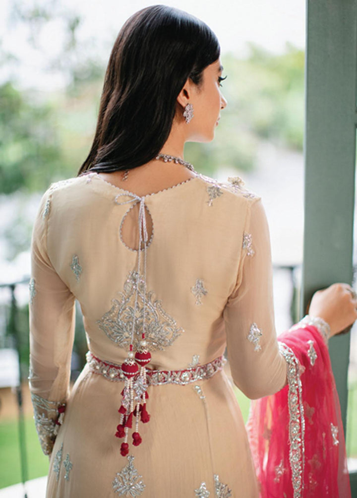 Aafreen By Roheenaz Embroidered Chiffon Suits Unstitched 4 Piece RO22KC RNZ22-01 Soraya - Luxury Collection