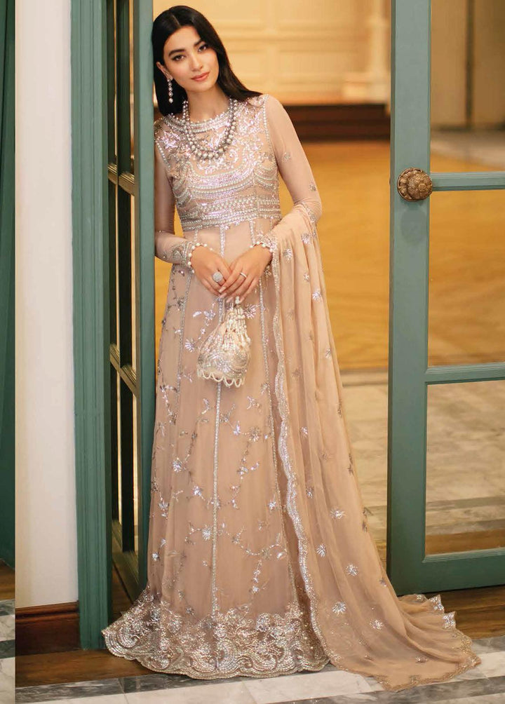 Aafreen By Roheenaz Embroidered Chiffon Suits Unstitched 4 Piece RO22KC RNZ22-05 Aleeya - Luxury Collection