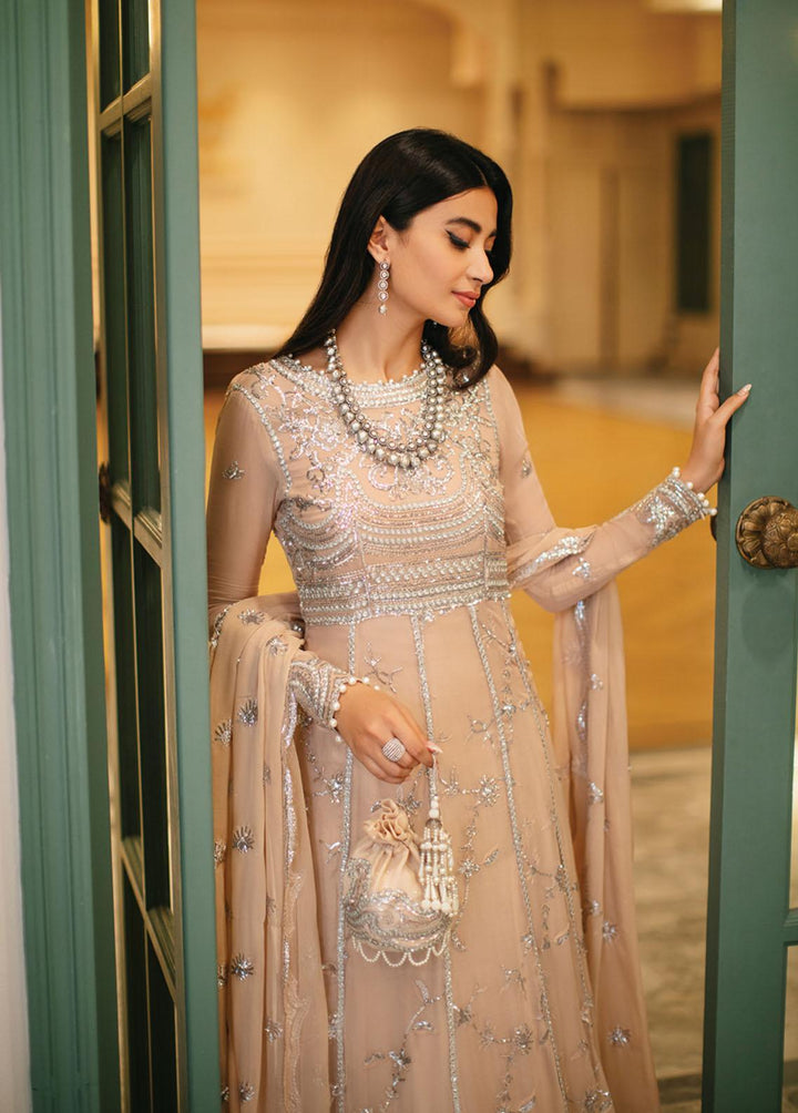 Aafreen By Roheenaz Embroidered Chiffon Suits Unstitched 4 Piece RO22KC RNZ22-05 Aleeya - Luxury Collection