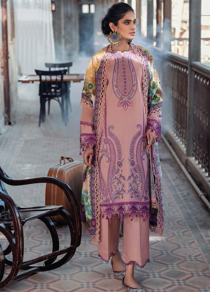 Roheenaz Embroidered Khaddar Suits Unstitched 3 Piece RO21WF RNW21-1A - Winter Collection