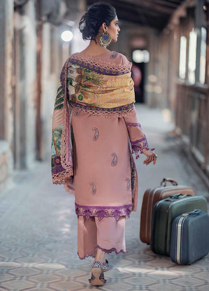 Roheenaz Embroidered Khaddar Suits Unstitched 3 Piece RO21WF RNW21-1A - Winter Collection