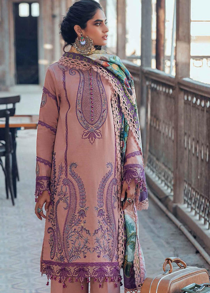 Roheenaz Embroidered Khaddar Suits Unstitched 3 Piece RO21WF RNW21-1A - Winter Collection